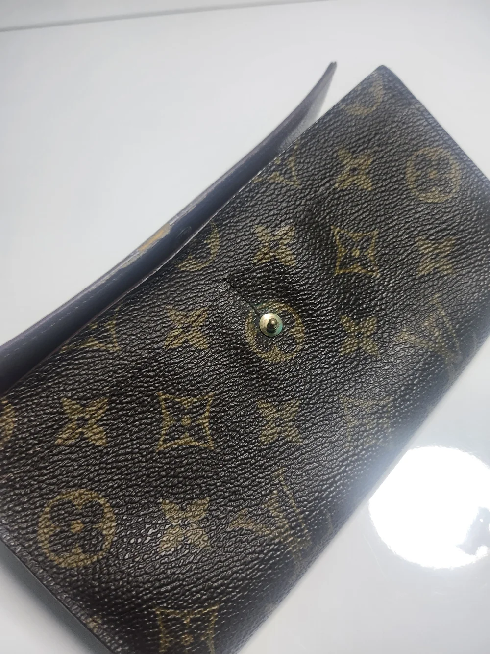 Authentic Preloved Louis Vuitton Monogram Brown Continental Wallet